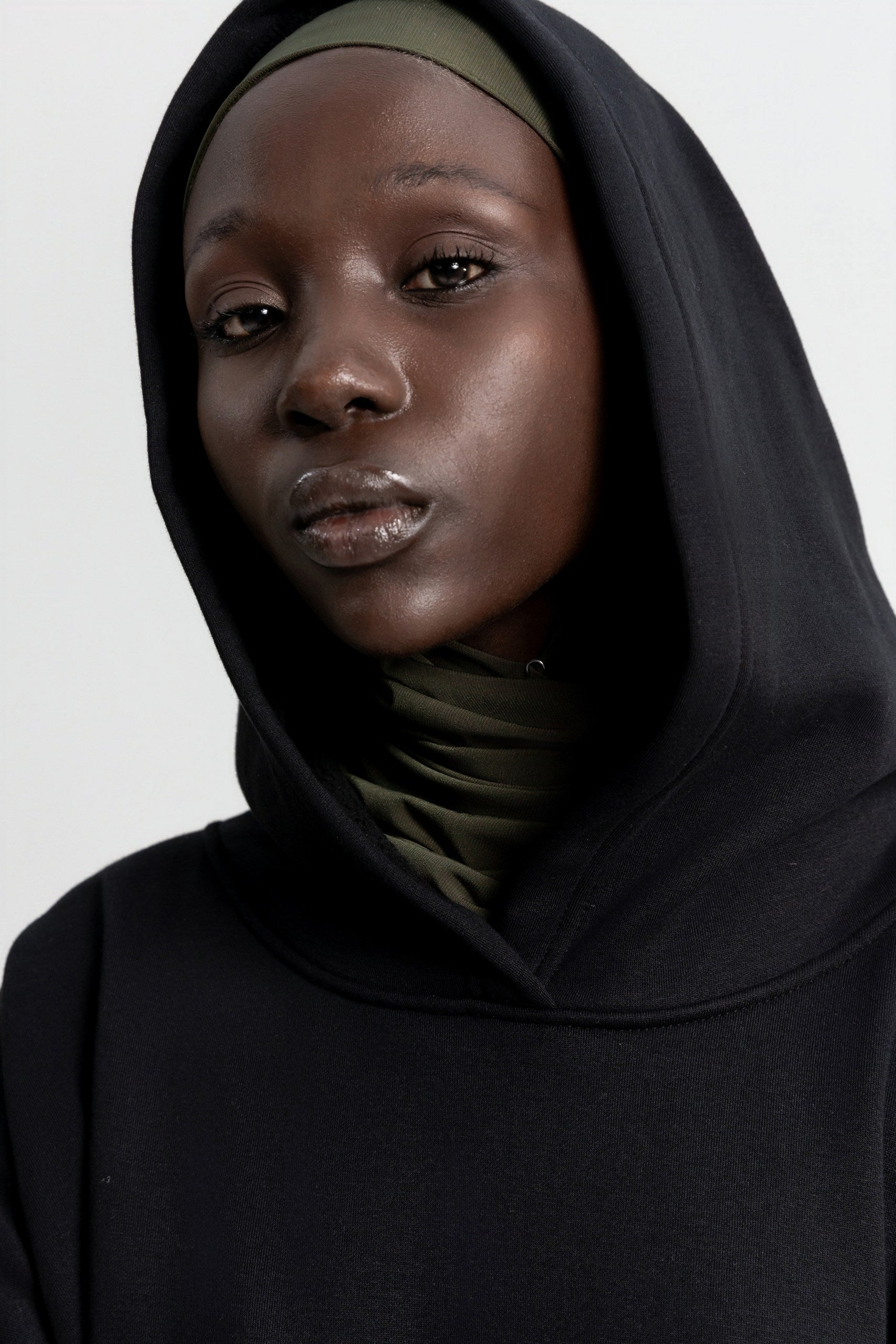 Hijab PAE Jersey Premium - Kaki | PRÉCOMMANDE