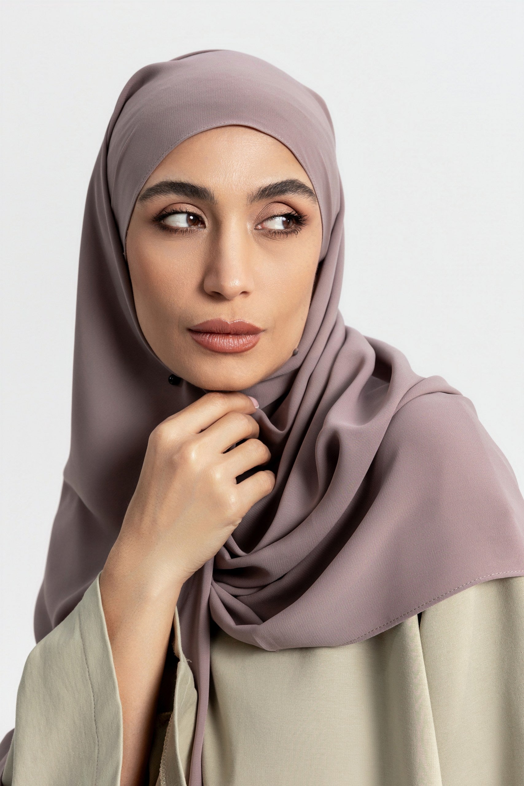 Maxi Hijab PAE Signature - Ice brown