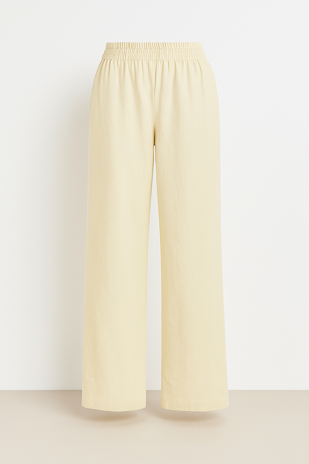 Pantalon taille haute Summer - Yellow