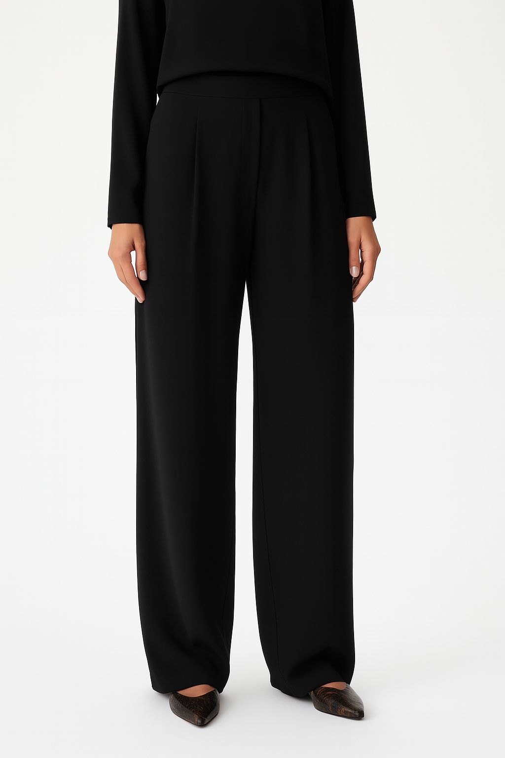 Pantalon Set Asymetrique - Noir